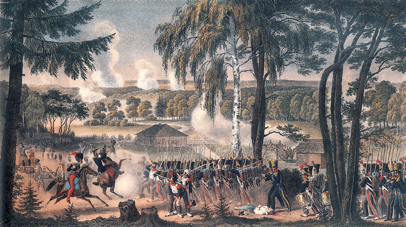 У Валутиной горы, 19 августа 1812 г. 1830-е