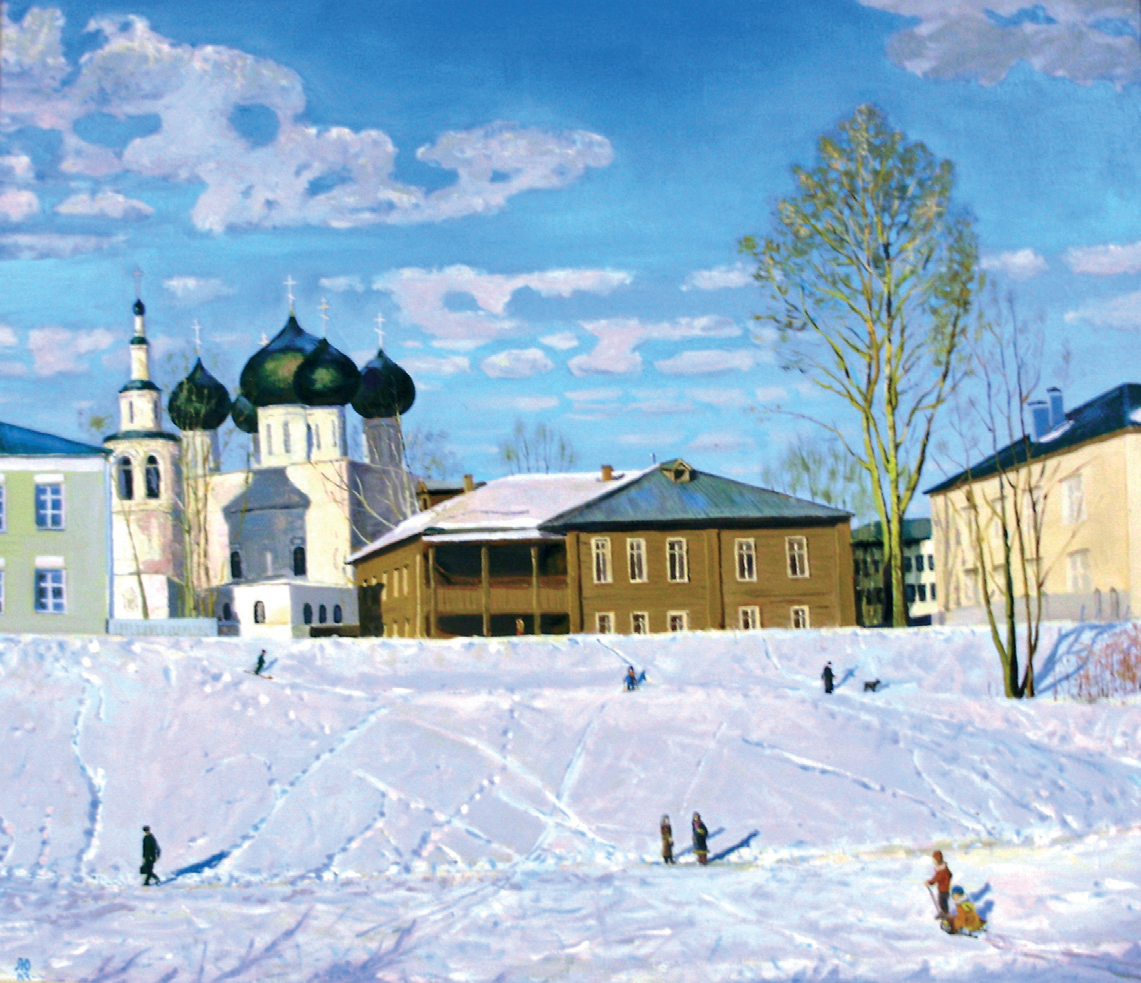 Мартовский денек в Заречье