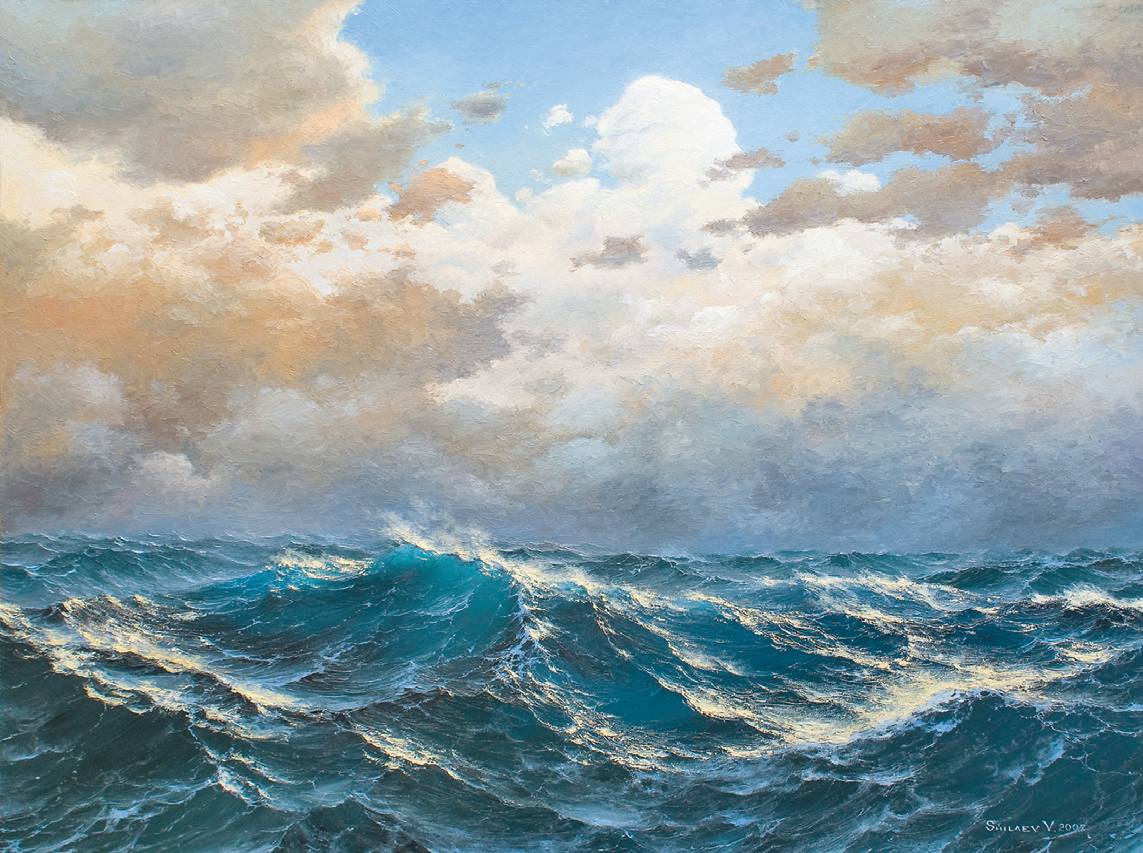 Неспокойное море