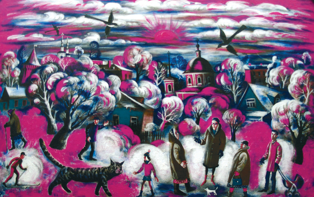 В зимних сумерках