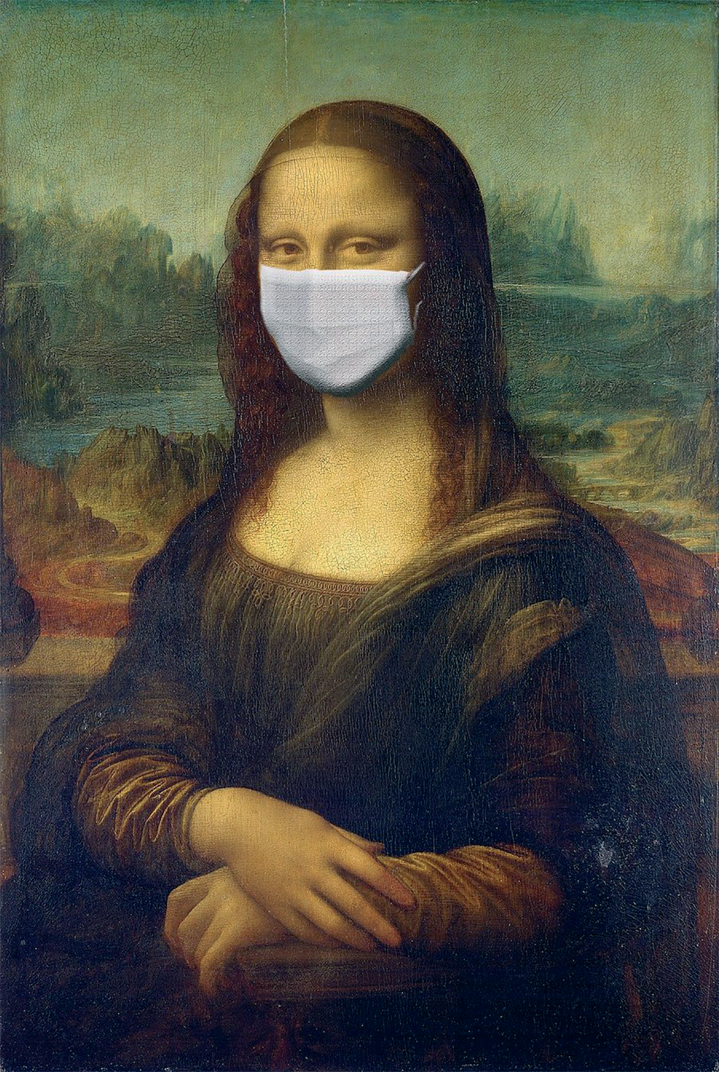 Мона Лиза в маске