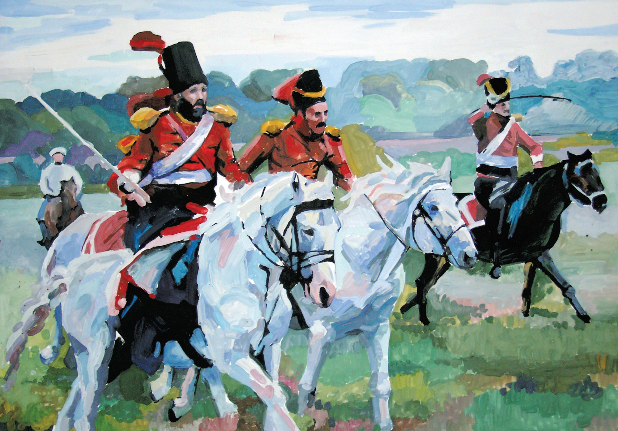 Фотография Казаки. 1812 год