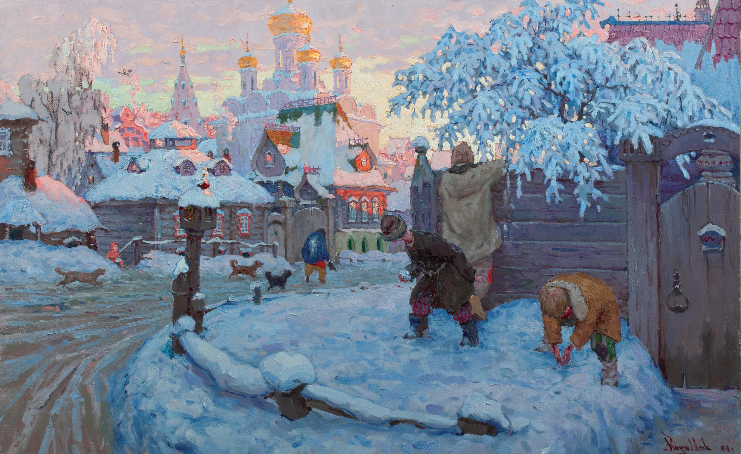 Озорники. Сценка из городской жизни.