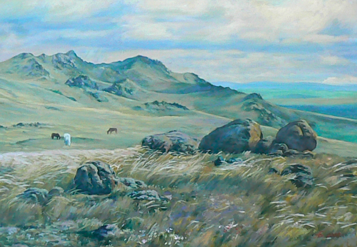 Камни степи