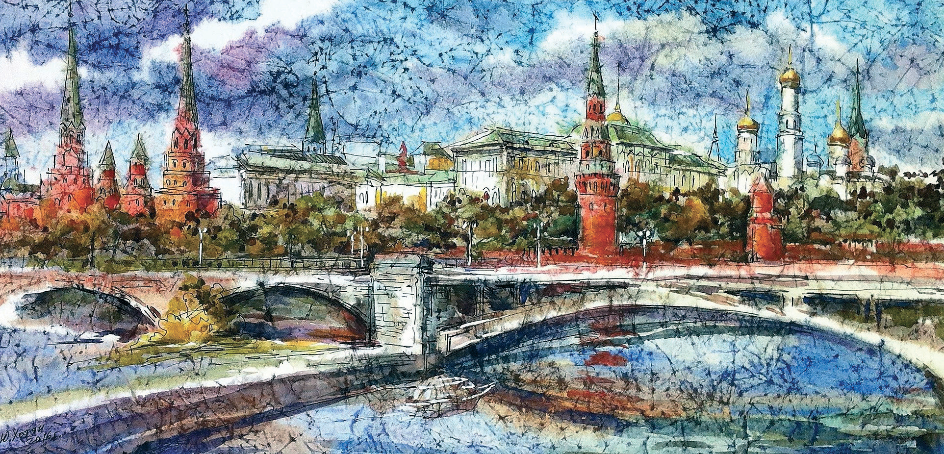 Вид на Кремль