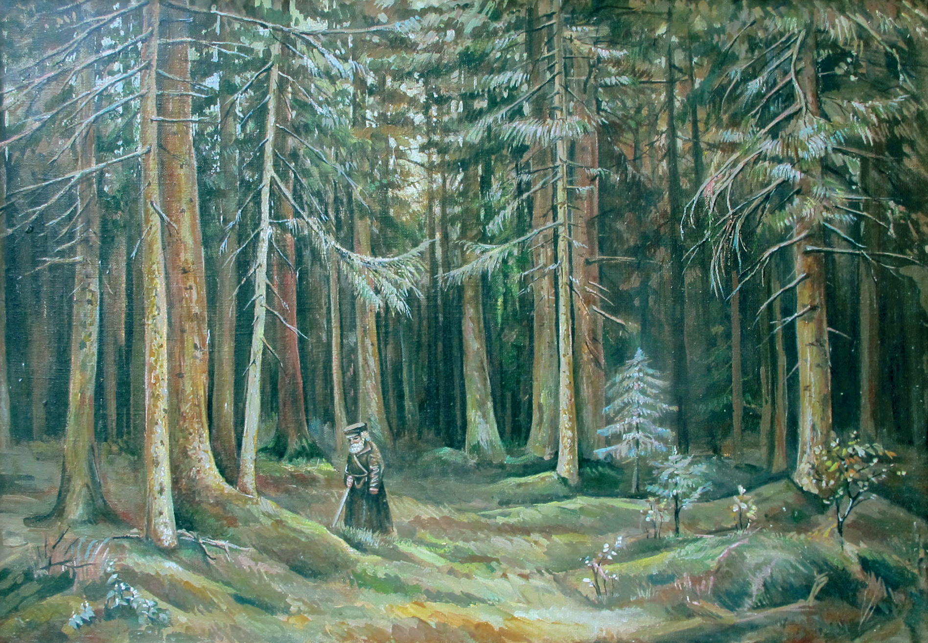 Копия Шишкина «В лесу графини Мордвиновой»