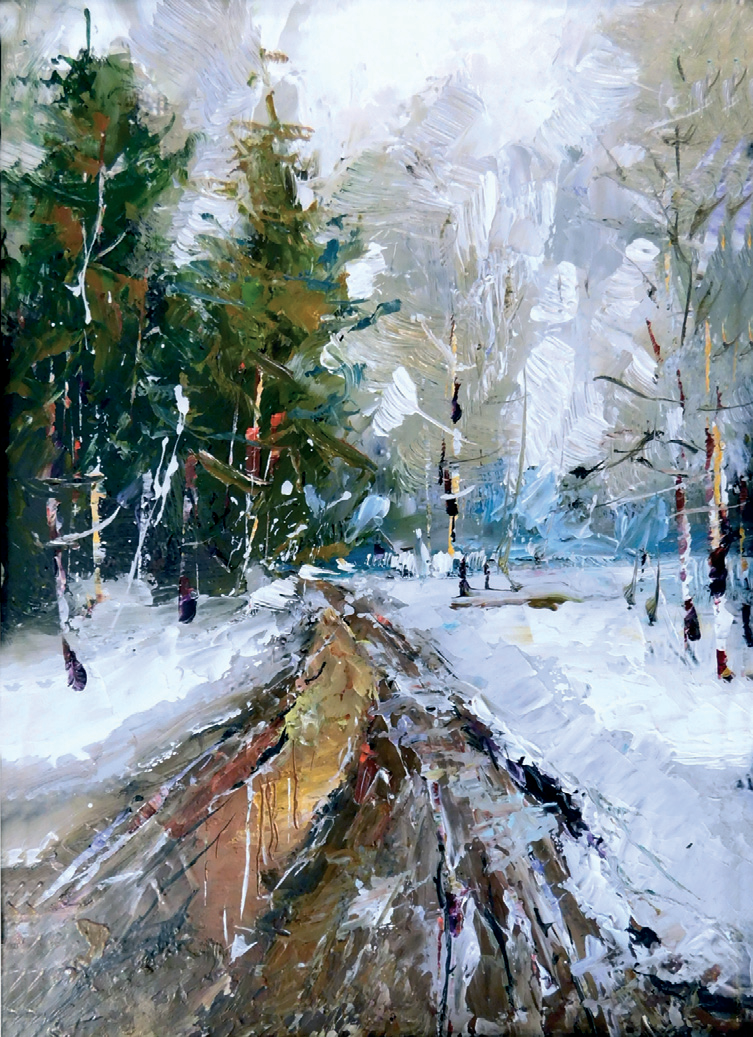 Ранняя весна. Этюд
