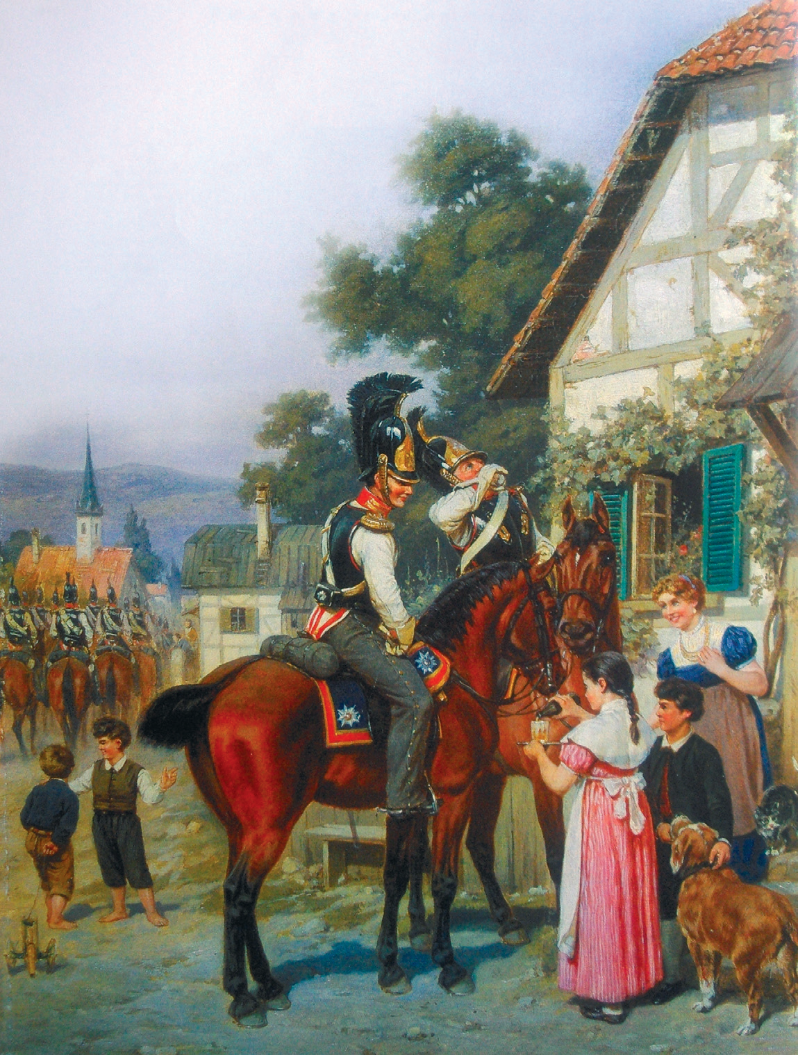 Лейб-гвардии Конный полк в Германии в 1813 году