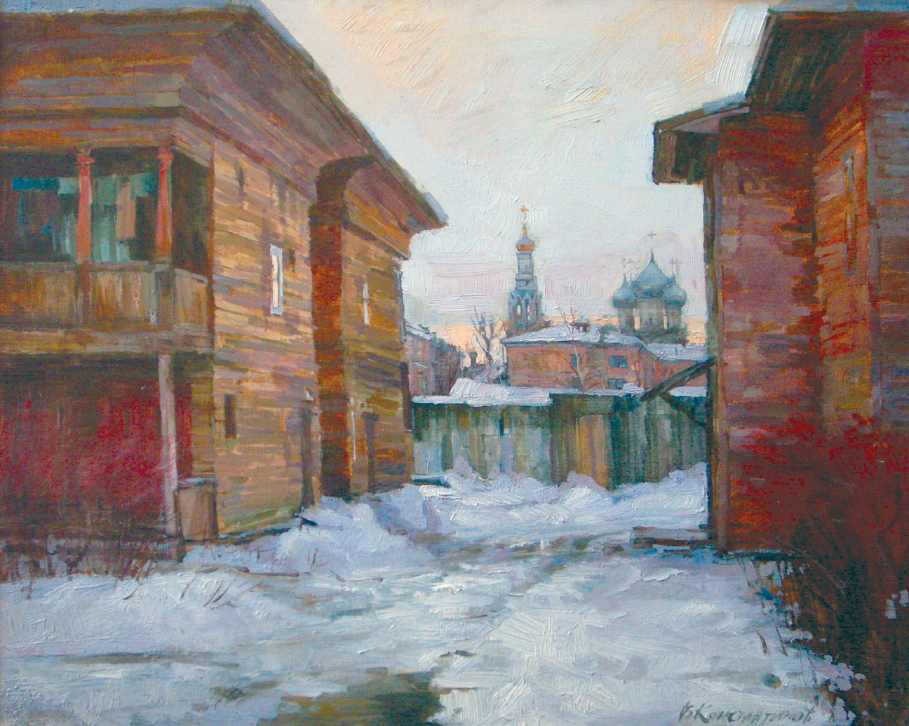 Тотьма, набережная И. Кускова, дом купца Холодилова