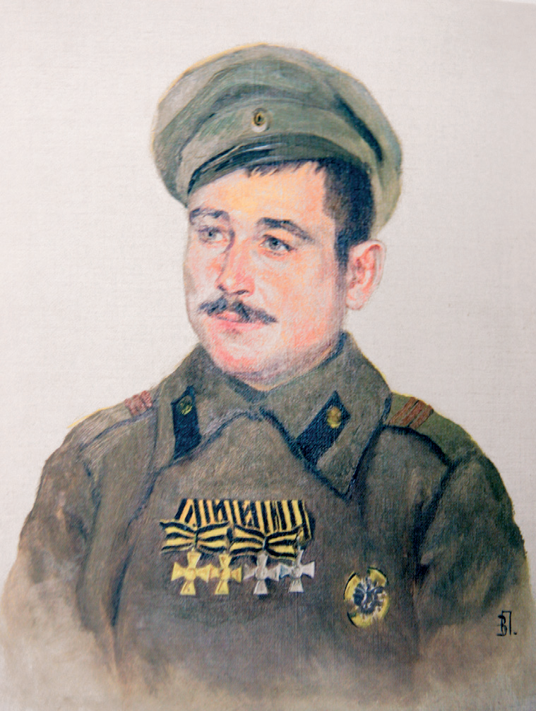 Георгиевский кавалер ст. унтер-офицер л-гв Финляндского полка Глумов