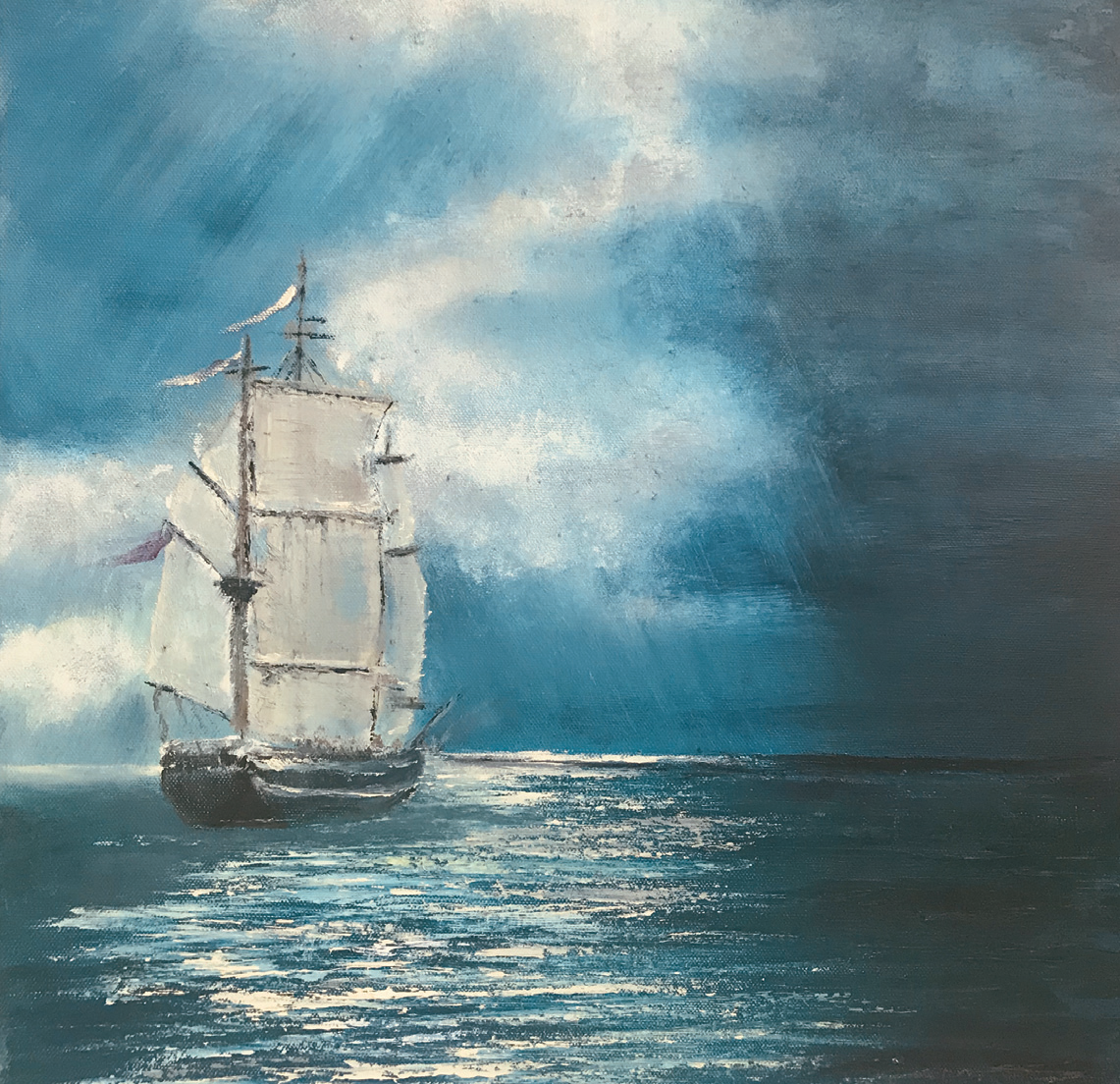 Ночное море