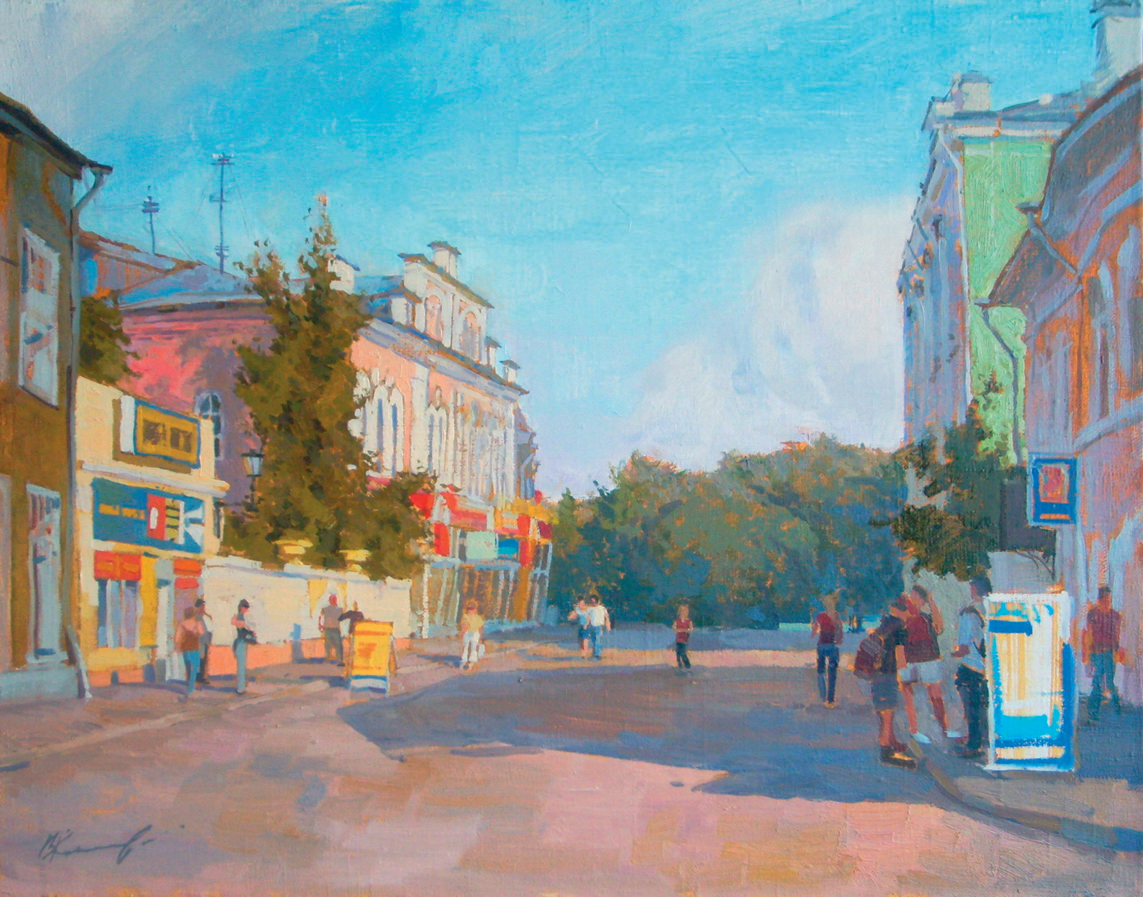 Лето в уездном городе