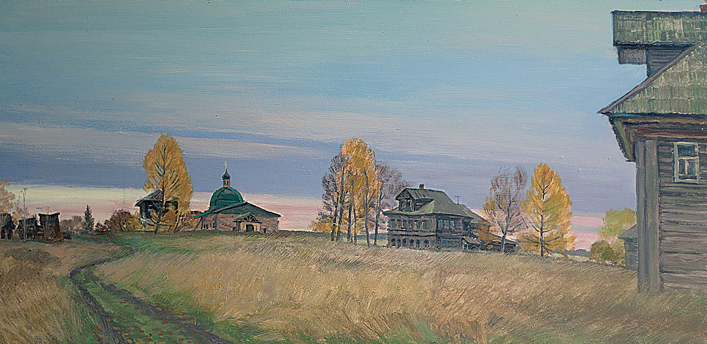 Фотография Осень свечи зажгла. Спасское. Храм Преображения Господня