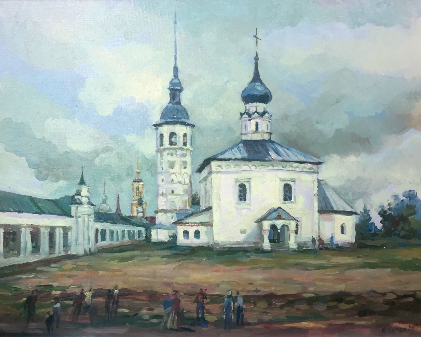Торговая площадь в Суздале