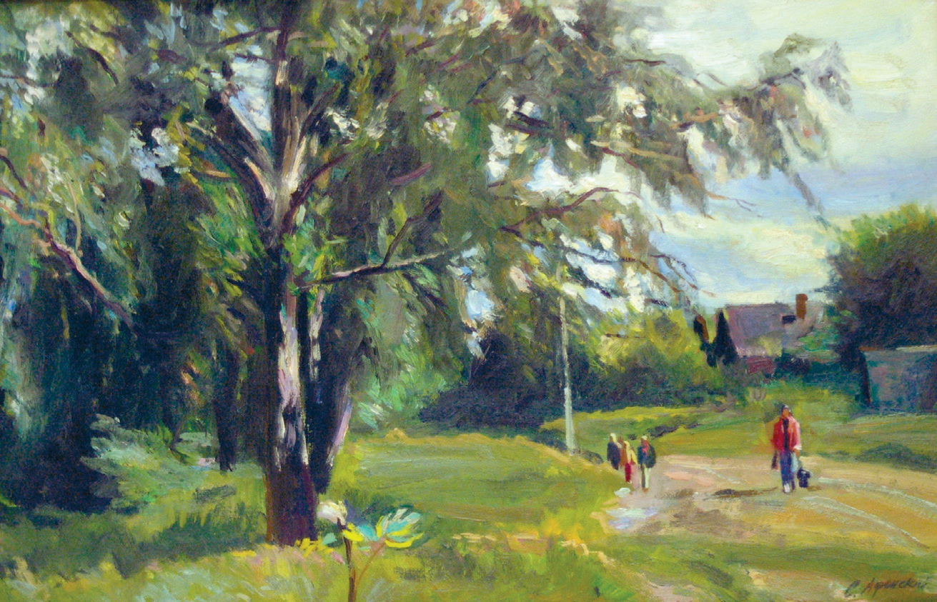 В деревне