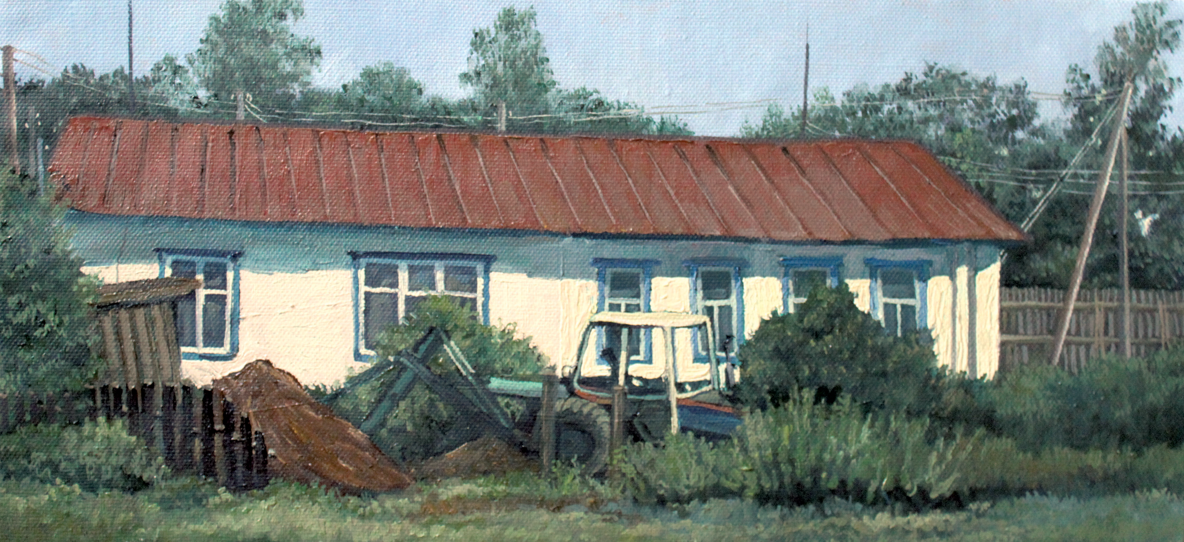 Фотография Старый трактор