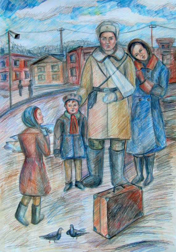 И снова папа уходит на войну