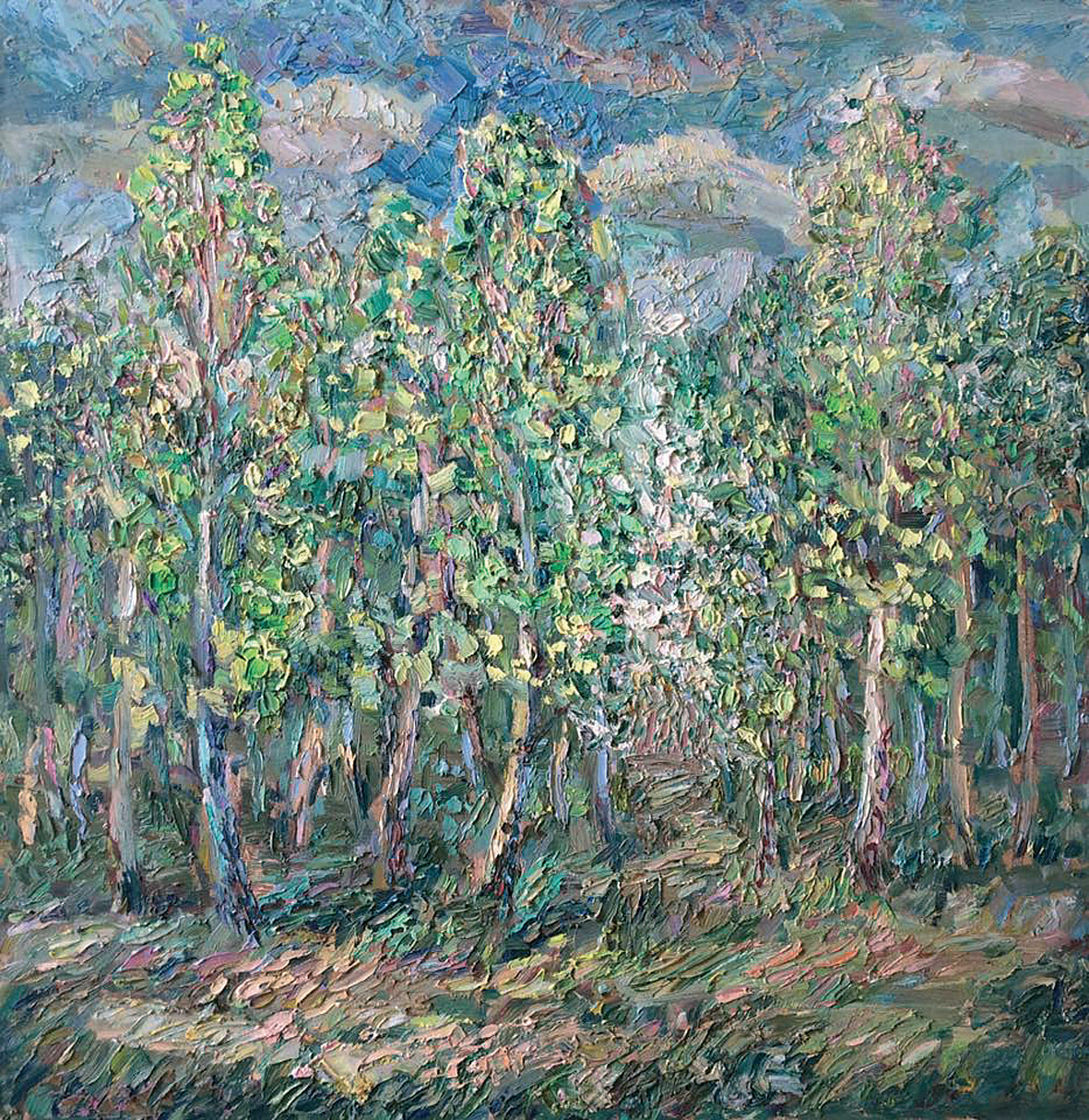 Молодые березки (Коптязино)