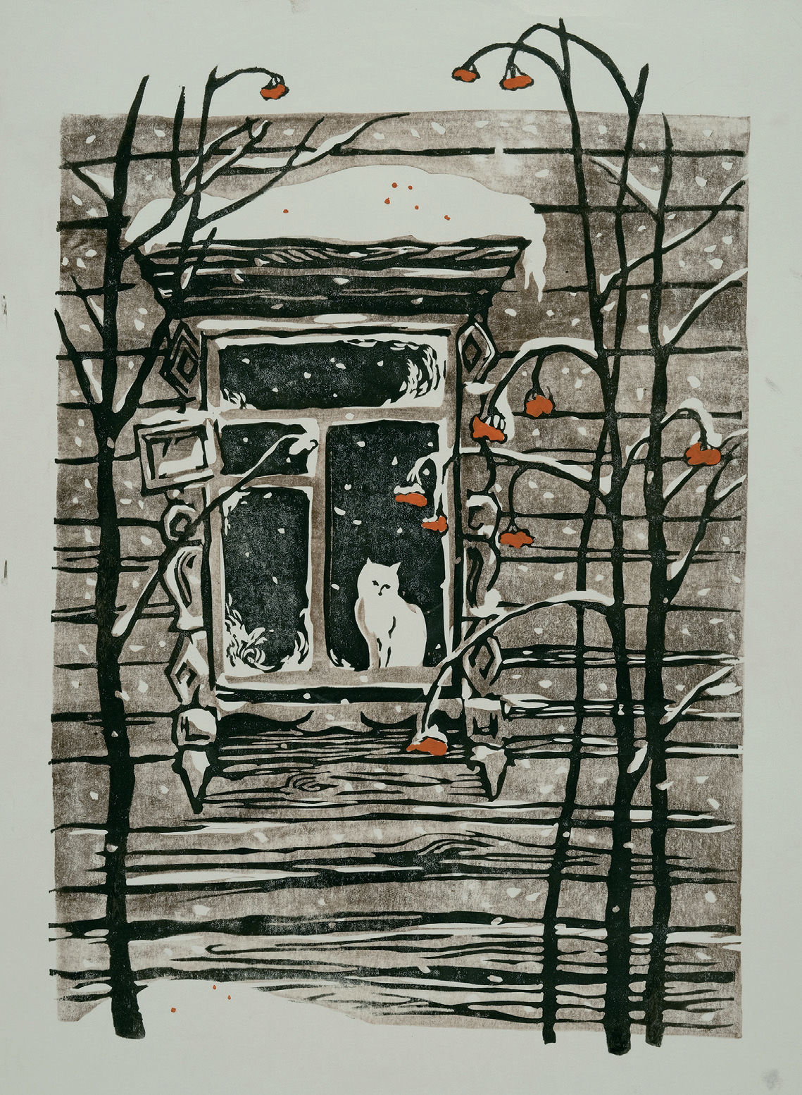 Кошка в окошке