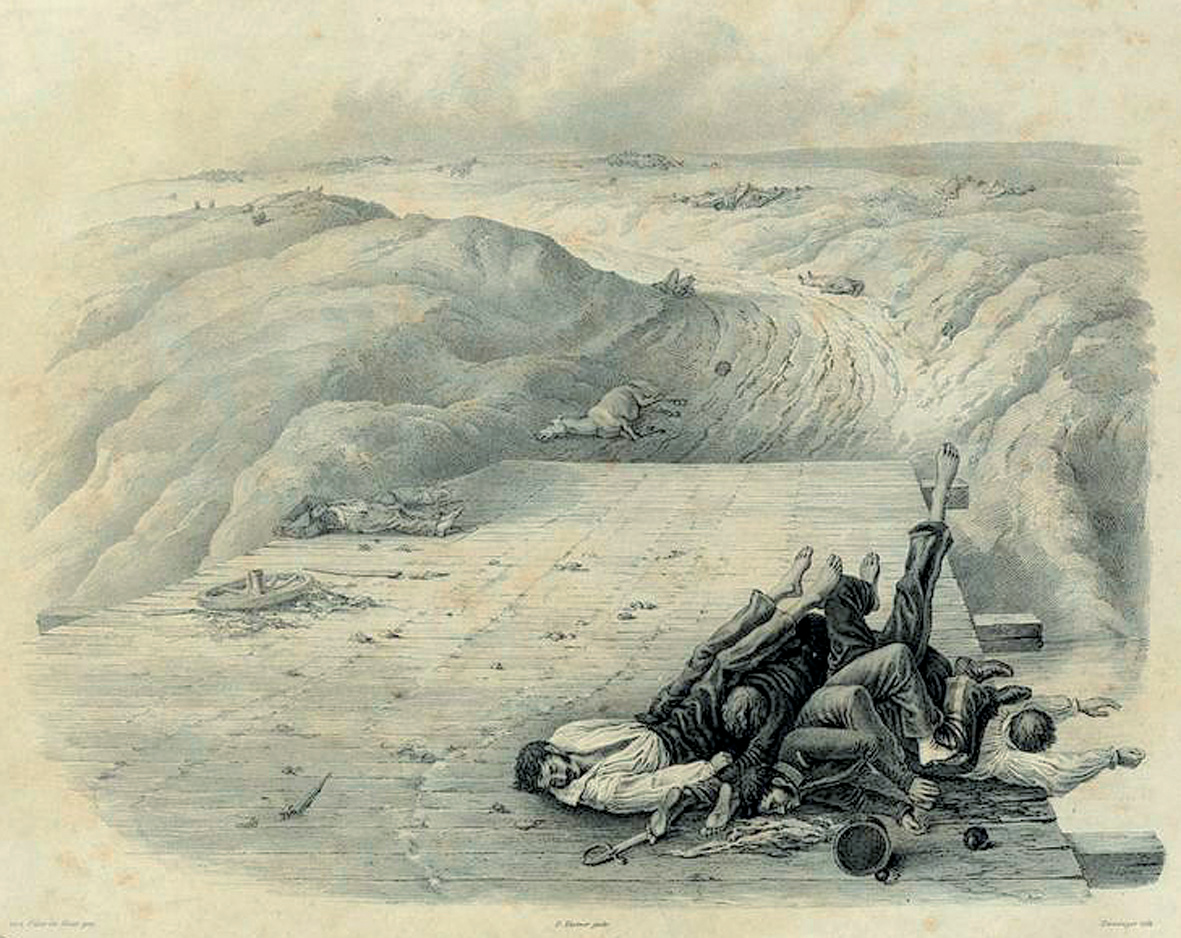 Мост через Колочь у деревни Бородино, 17 сентября 1812 г.