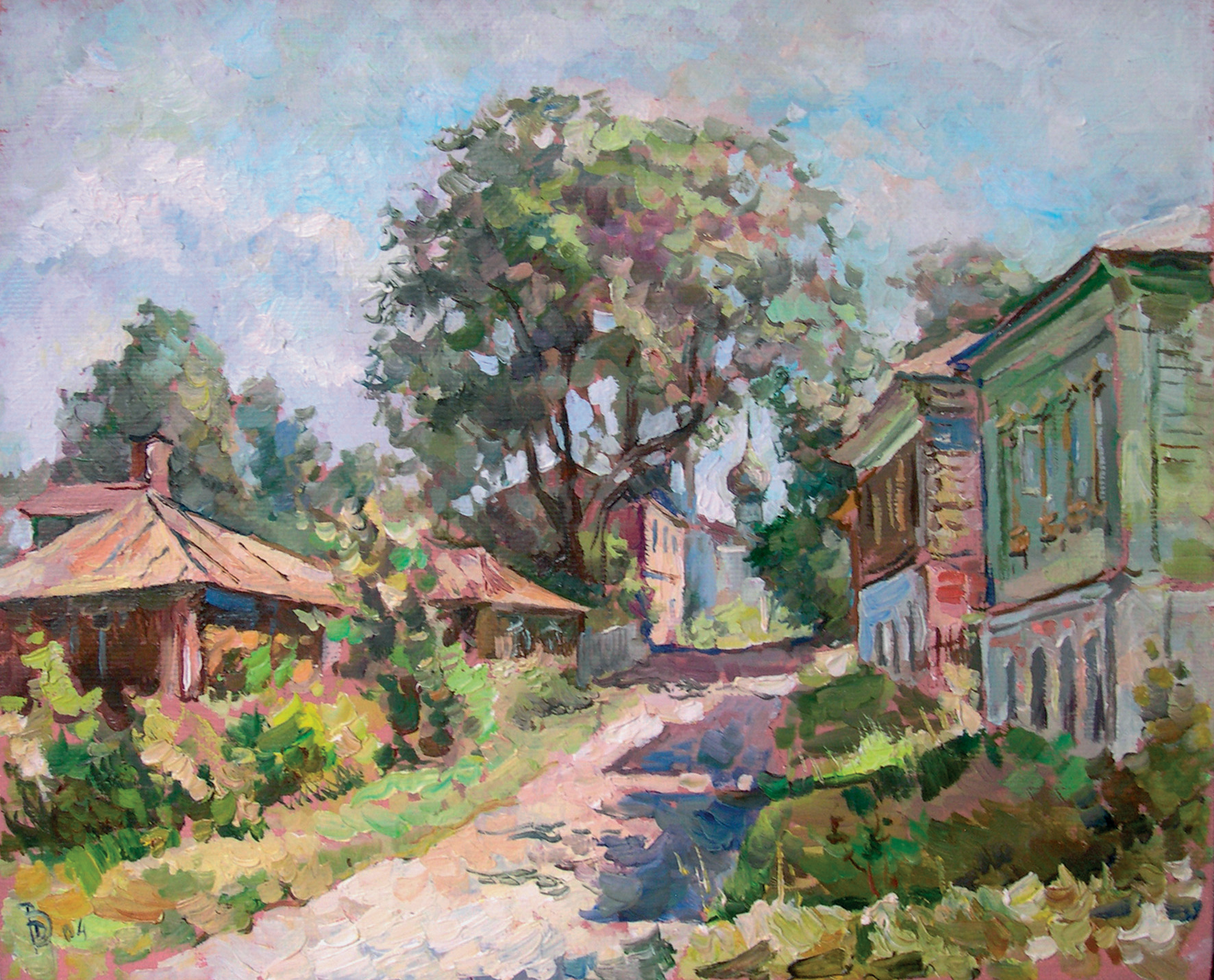 Улица в Плесе