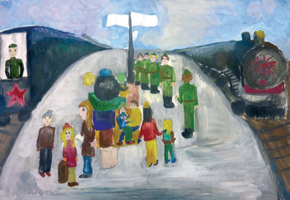 После бомбежки