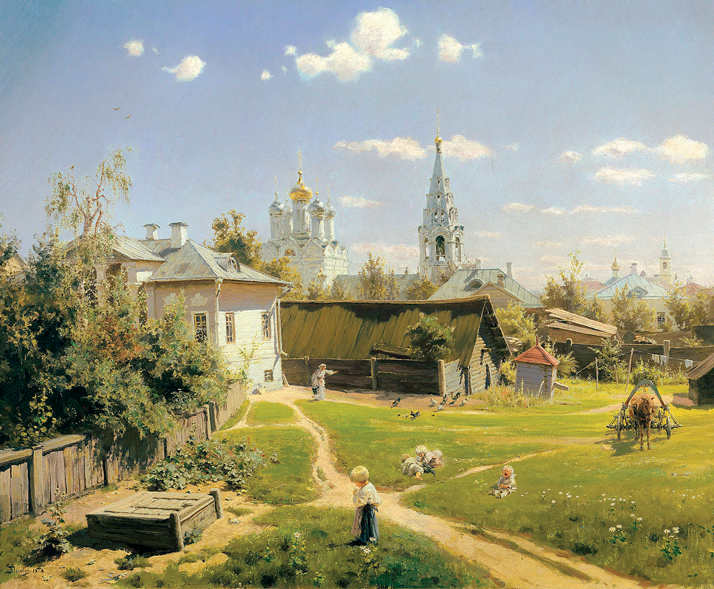 Фотография Московский дворик