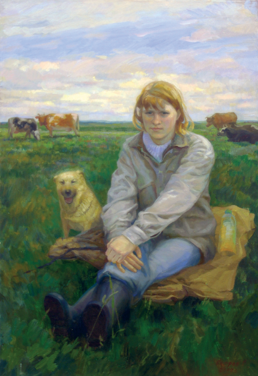 Моя деревня Кашинка. Настя