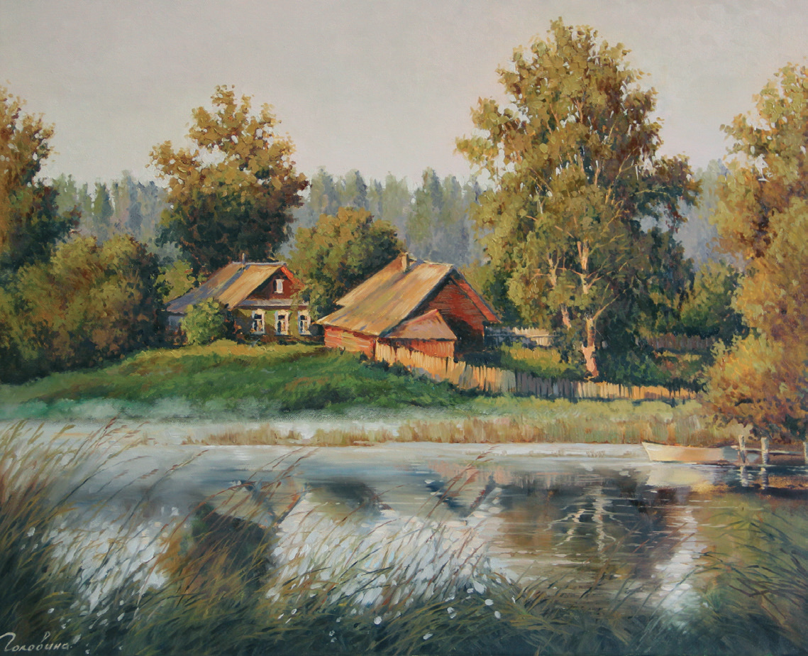 На краю леса