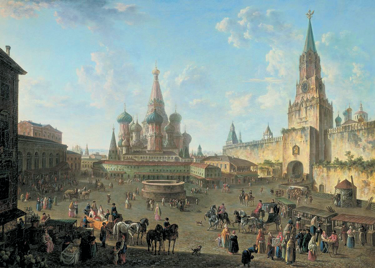 Красная площадь в Москве