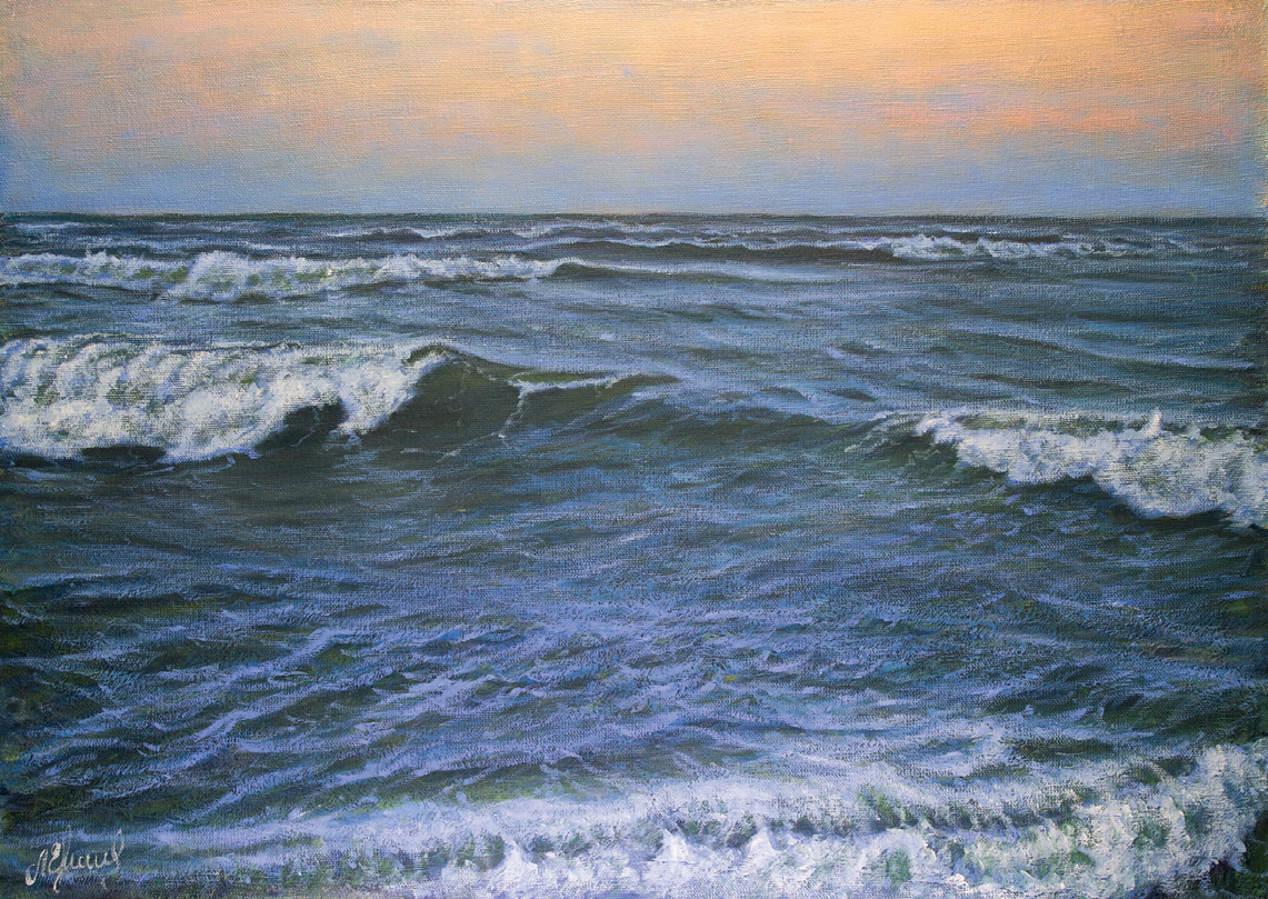 № 616. Морской пейзаж