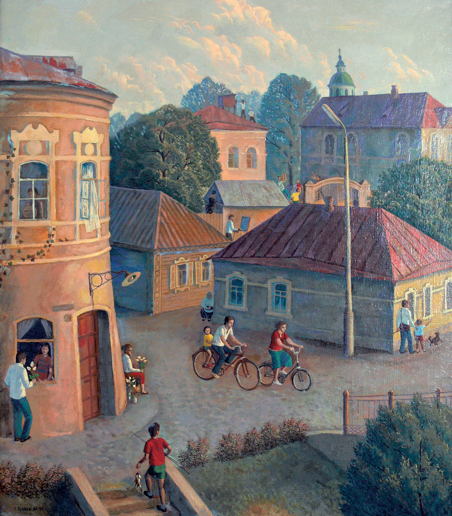 Начало осени. Астрахань