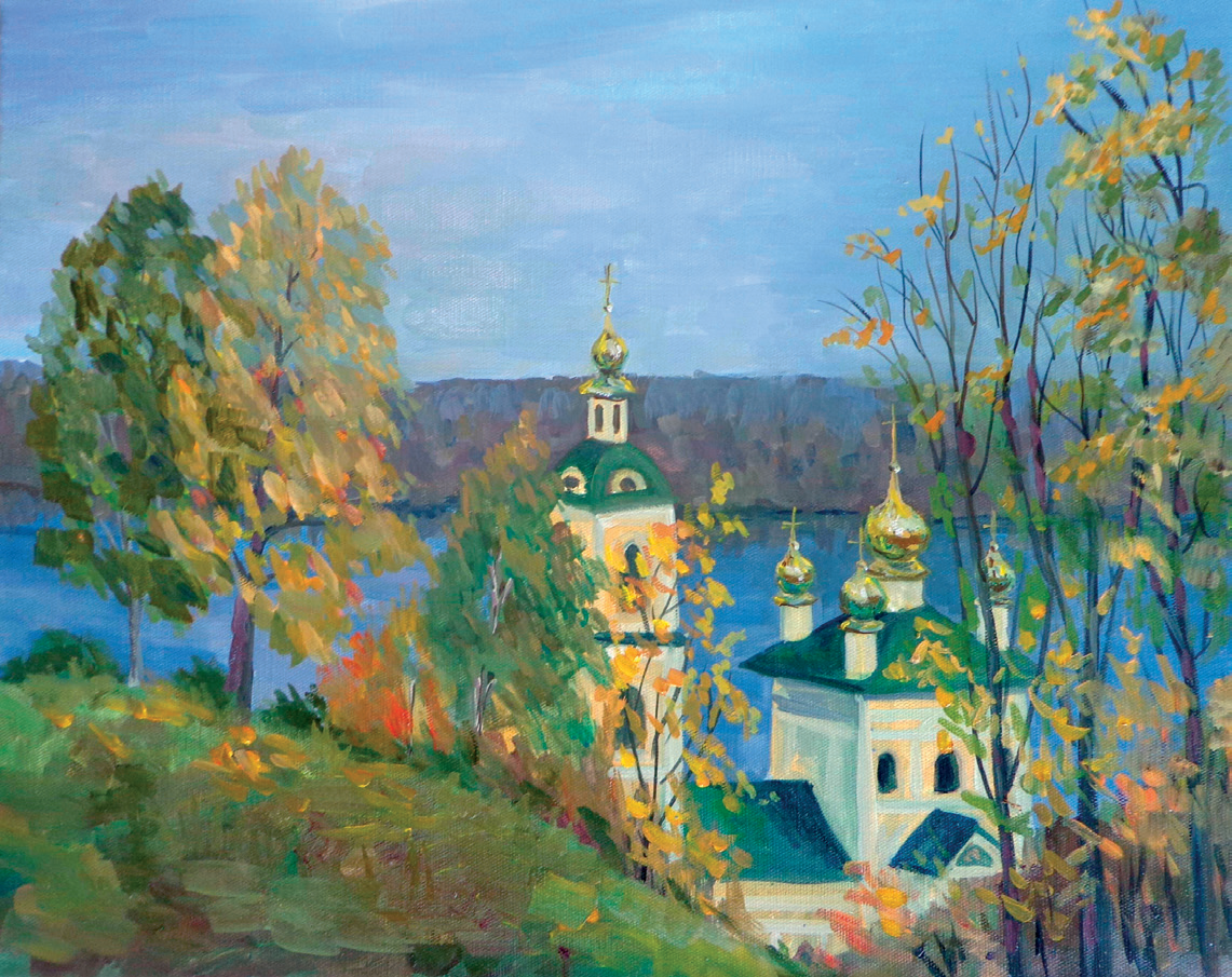 Плёс. Шумят березы
