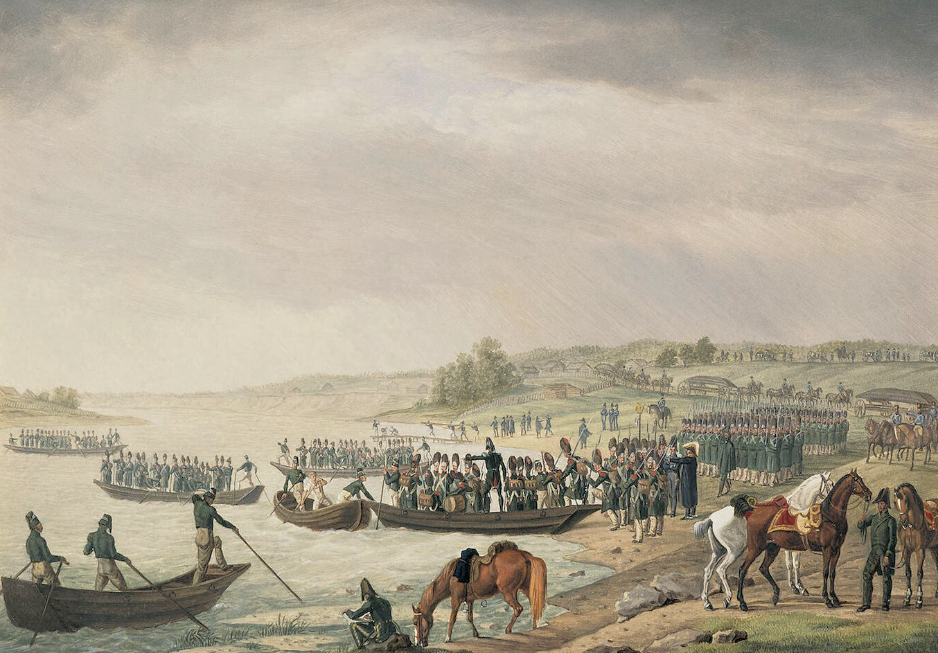 Переправа Итальянского корпуса через Неман 1812 года