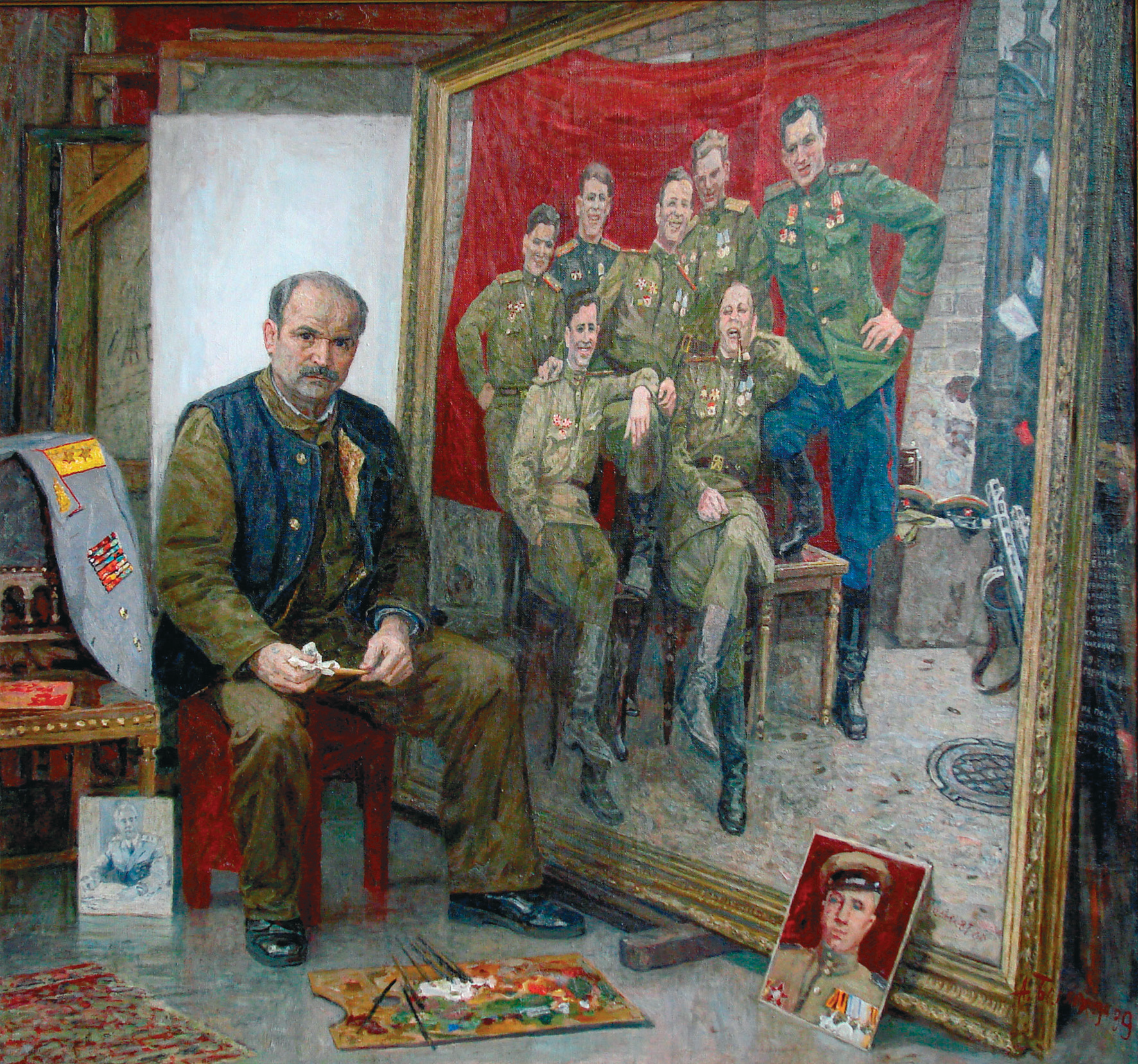 Автопортрет. О друзьях боевых